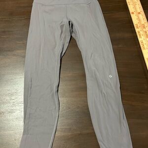 Gilly Hicks Light Gray High-Rise Leggings